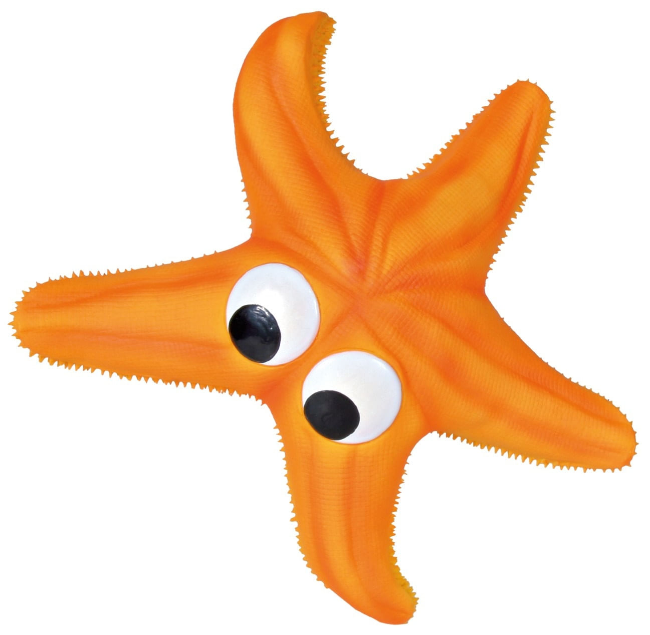 Trixie, jucărie stea de mare câini, cu sunet, latex, 23cm, multicolor - poza 1