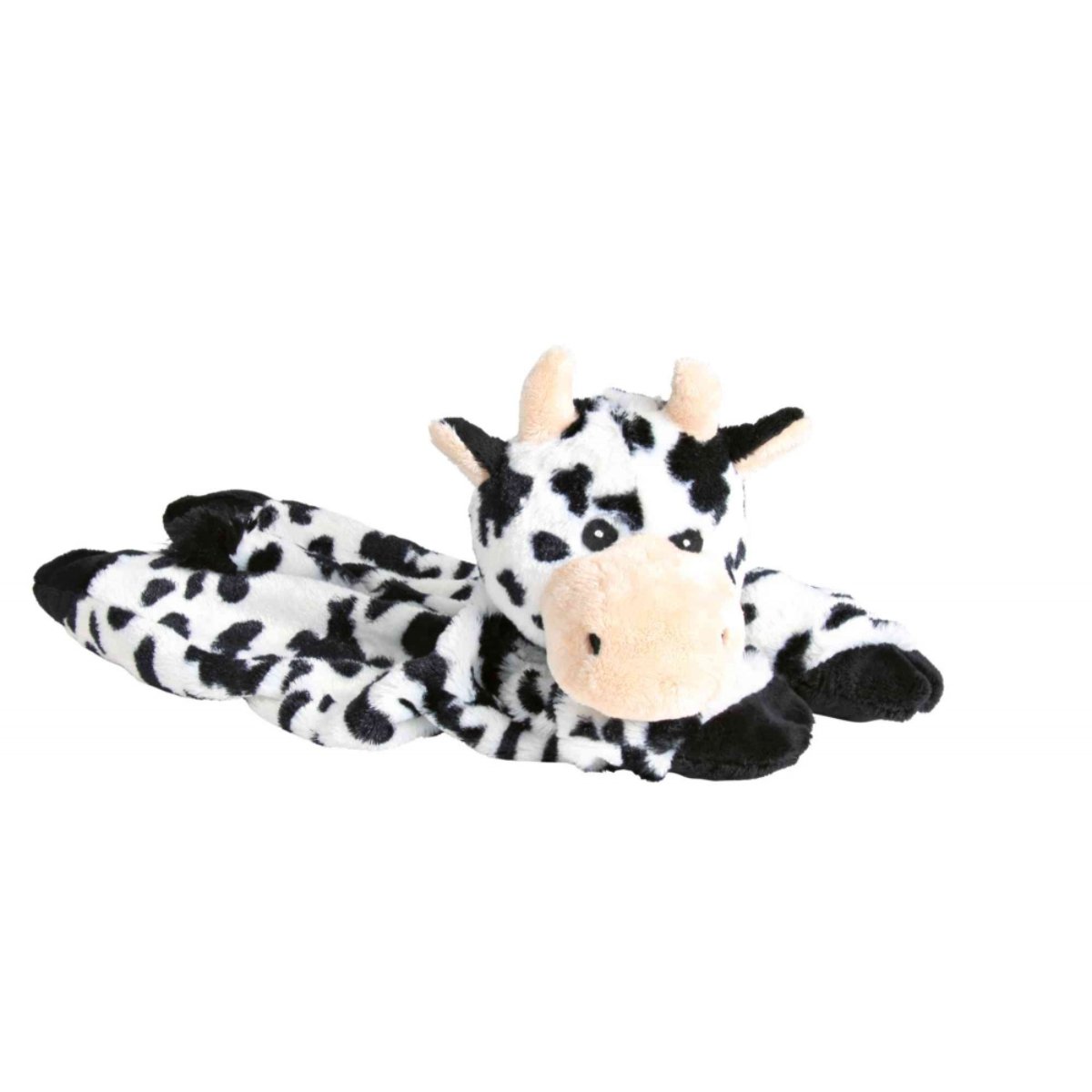 Trixie, jucărie văcuță câini, cu sunet, pluș, 48cm, multicolor - poza 1