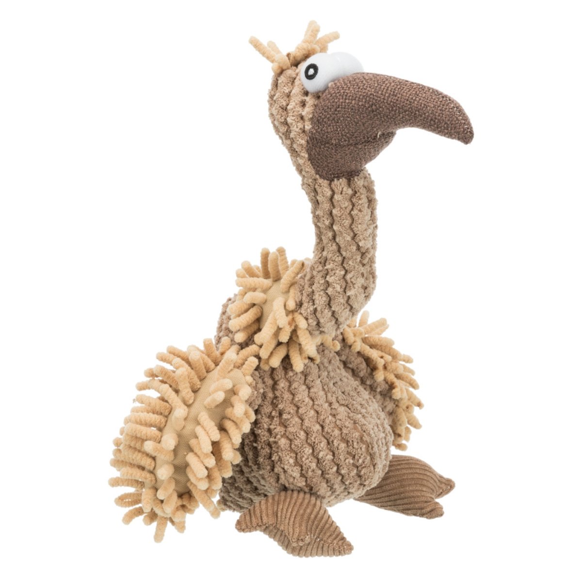 Trixie, jucărie vultur câini, cu sunet, pluș, 28cm, multicolor - poza 2