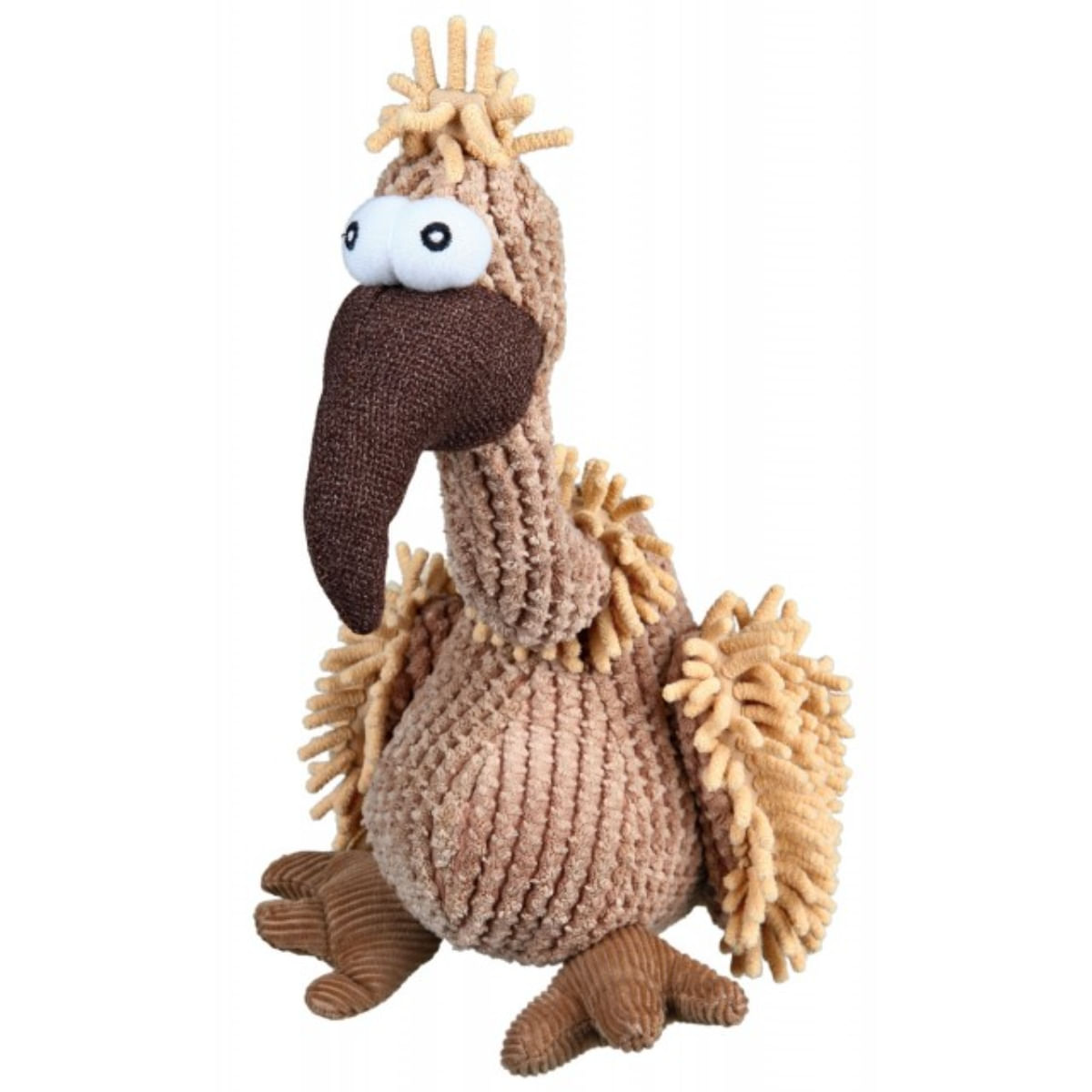 Trixie, jucărie vultur câini, cu sunet, pluș, 33cm, multicolor - poza 2