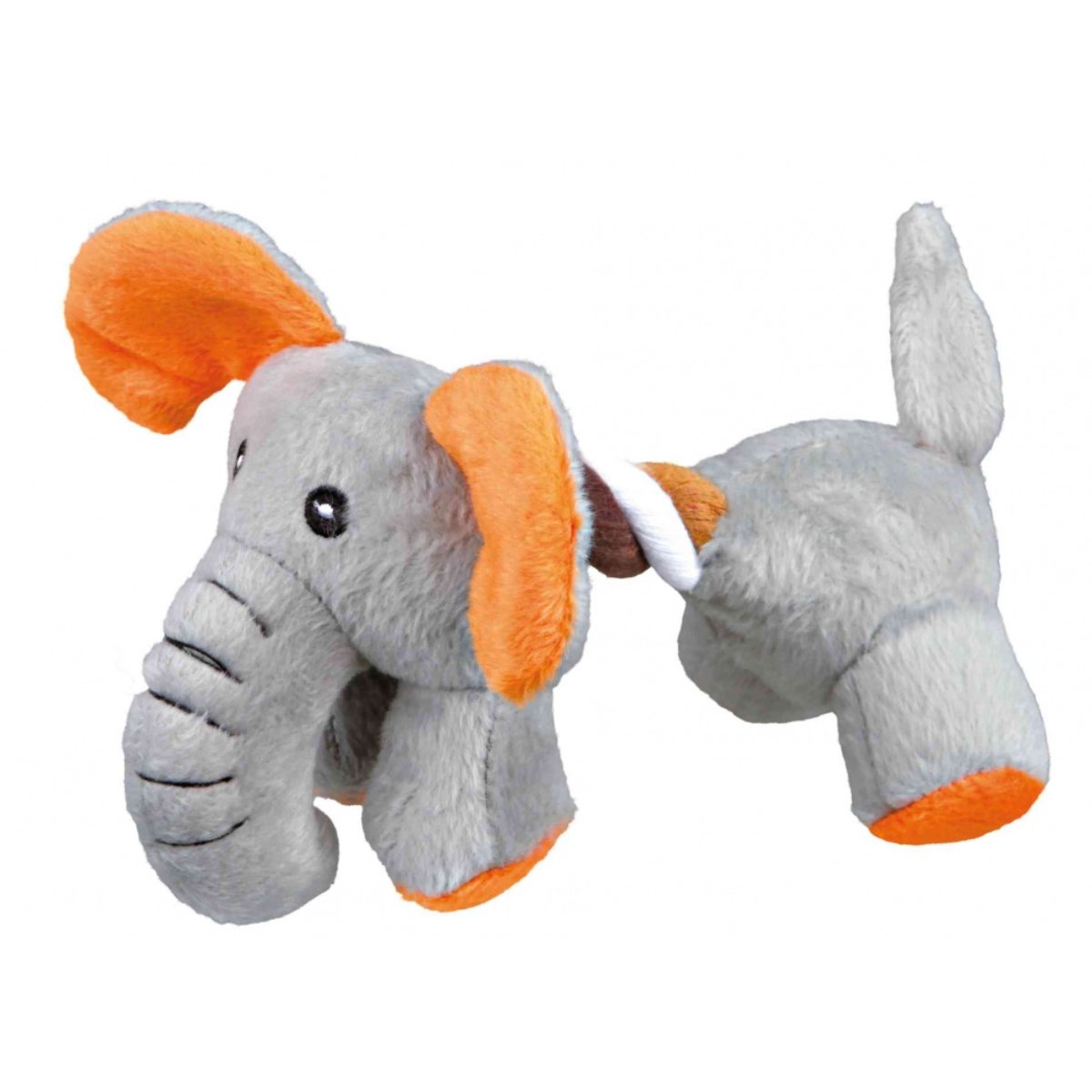 Trixie, jucării diverse câini, cu sunet, pluș, 17cm, multicolor - poza 1