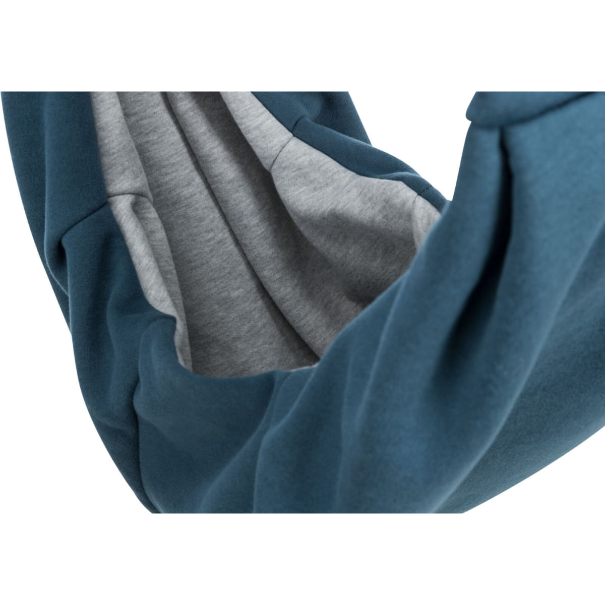 TRIXIE Junior, geantă transport câini, XS(max. 5kg), textil, deschidere superioară, albastru și gri, 22 x 20 x 60 cm - poza 4