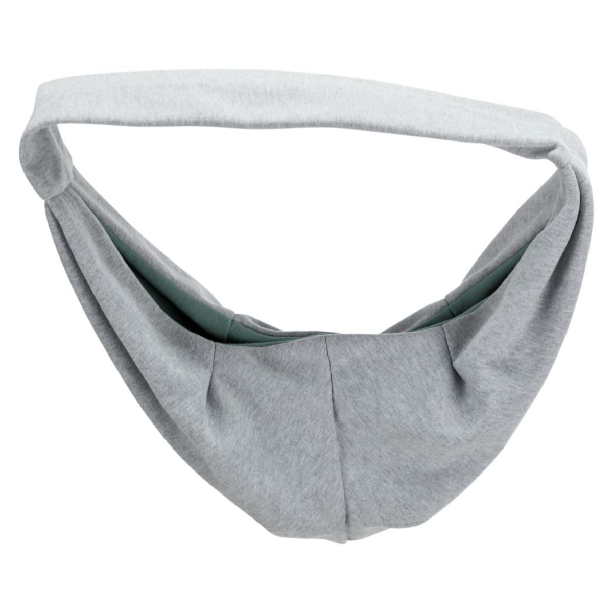 TRIXIE Junior, geantă transport câini, XS(max. 5kg), textil, deschidere superioară, gri și verde, 22 x 20 x 60 cm - poza 3