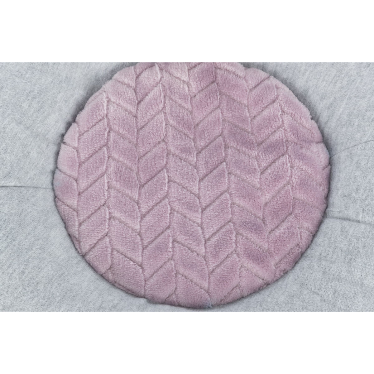 TRIXIE Junior, saltea rotundă câini și pisici junior, XS, poliester, antiderapant, ⌀ 40 cm TRIXIE Junior, saltea rotundă câini și pisici junior, XS, poliester, antiderapant, gri și roz, ⌀ 40 cm - poza 3