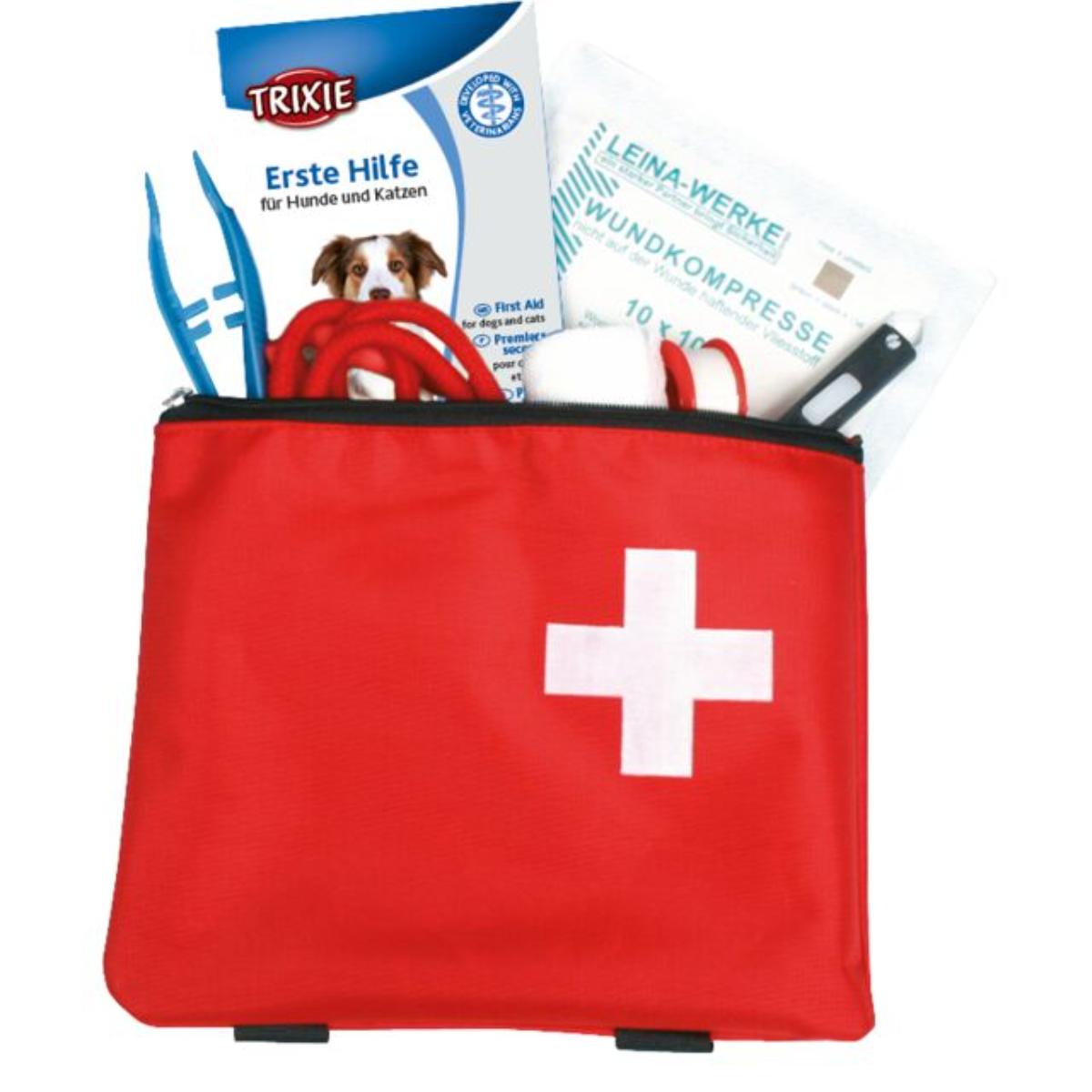 TRIXIE Kit Primul Ajutor 11 accesorii, Trusa de Prim Ajutor câini și pisici - poza 3