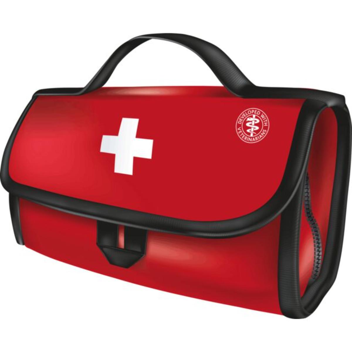 TRIXIE Kit Primul Ajutor 17 accesorii, Trusa de Prim Ajutor câini și pisici - poza 1