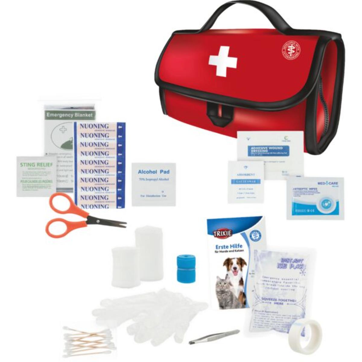TRIXIE Kit Primul Ajutor 17 accesorii, Trusa de Prim Ajutor câini și pisici - poza 3