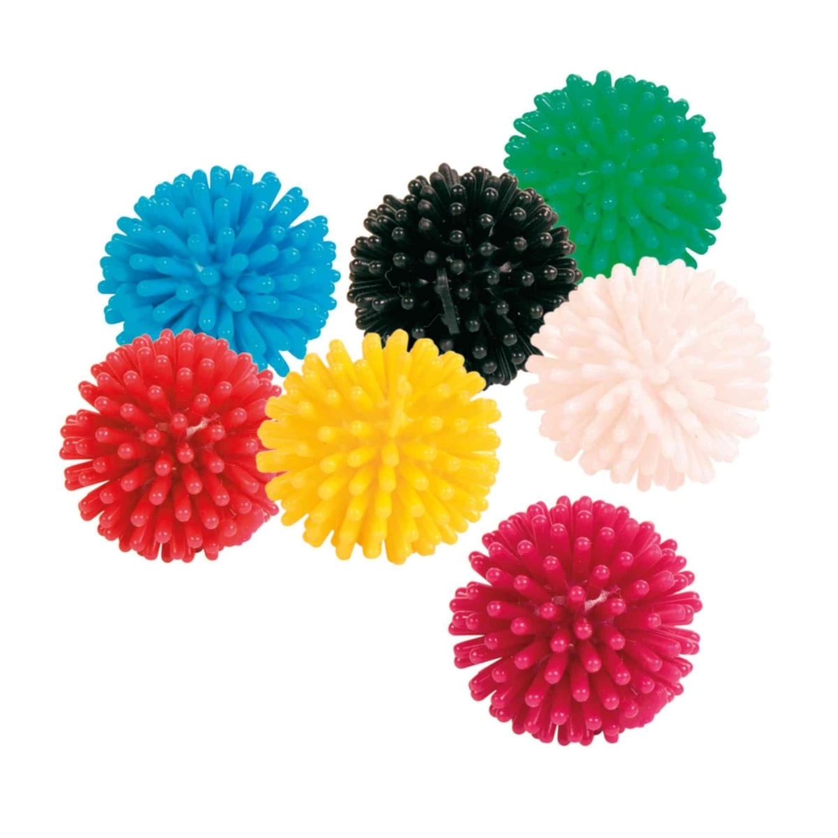 Trixie, minge, jucărie, pisici, cu clopoțel, vinil, multicolor, 3cm - poza 2