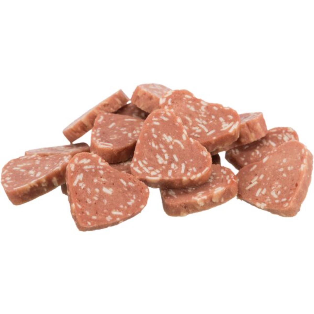 TRIXIE Premio Hearts, Rață și Cod, punguță recompense fără cereale pisici, 50g - poza 3