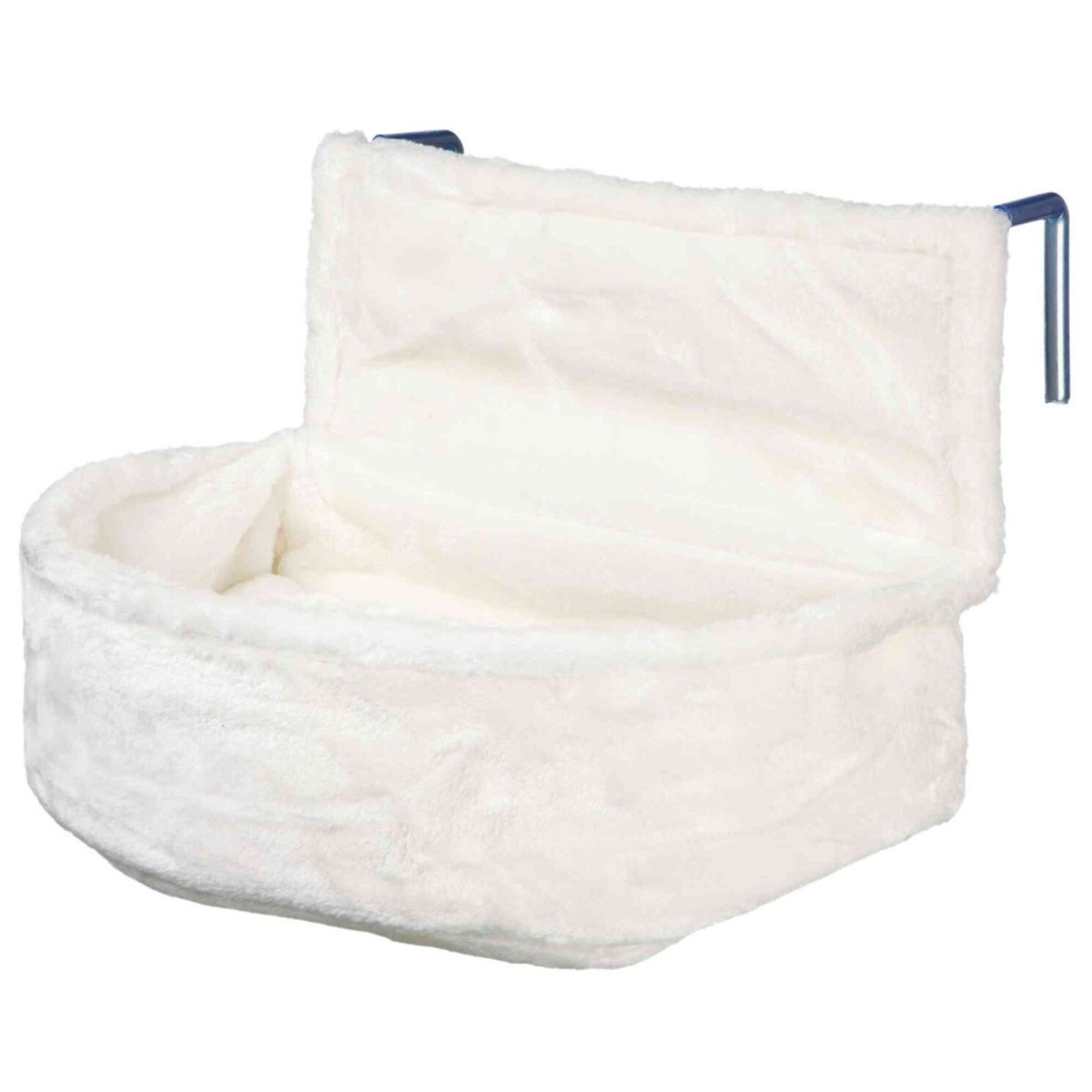 TRIXIE sezlong pentru calorifer oval pisici, plus, pernă reversibilă, alb, 45 x 13 x 33 cm - poza 2