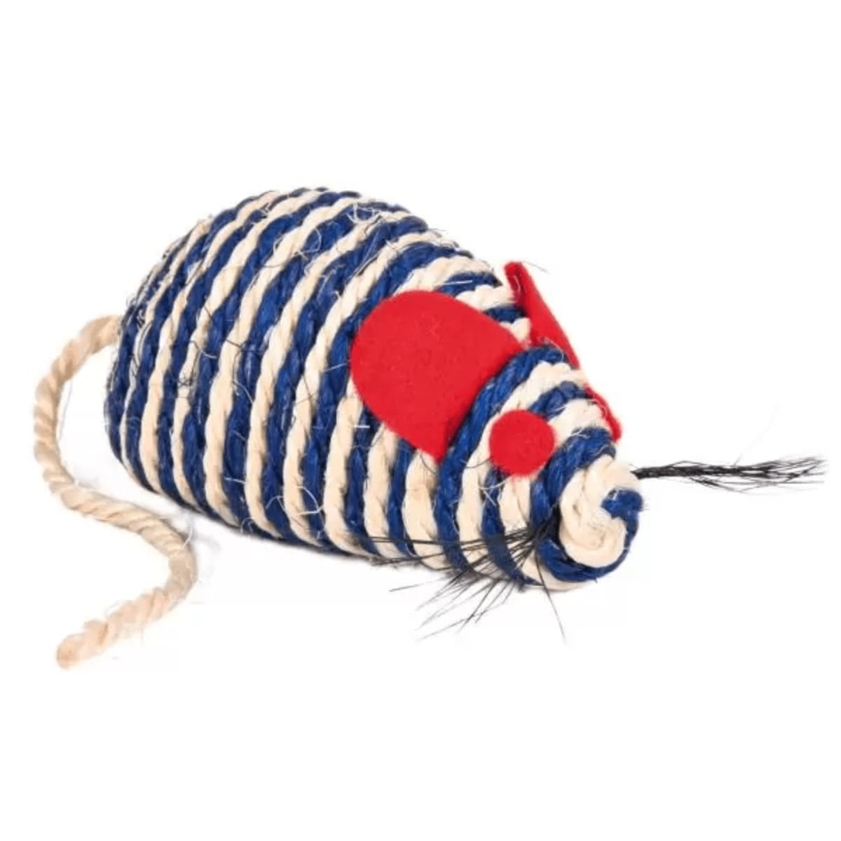 Trixie, Sisal cu clopoțel, jucărie, pisici, sisal, cu sunet, multicolor, 10cm - poza 2