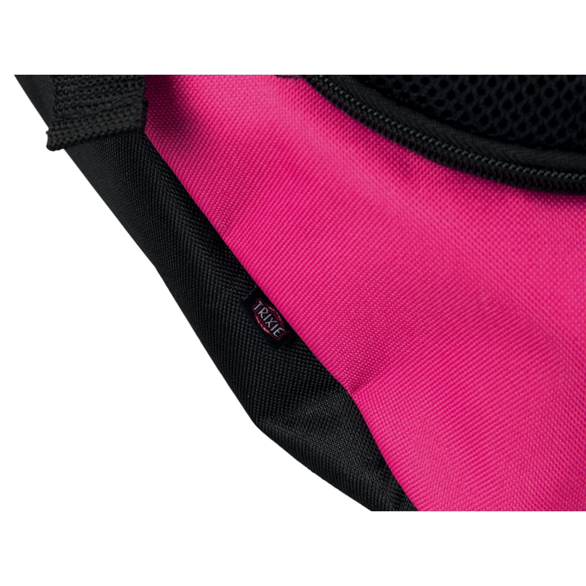 TRIXIE Sling, geantă transport câini și pisici, XS(max. 5kg), poliester, deschidere superioară, cu curea de umăr, roz și negru, 50 x 25 x 18 cm - poza 2