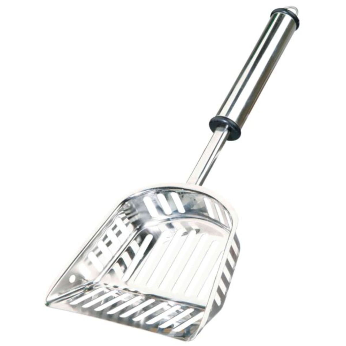 TRIXIE Stainless Steel Litter Scoop, lopățică litieră pisici, argintiu, M, 1buc - poza 1