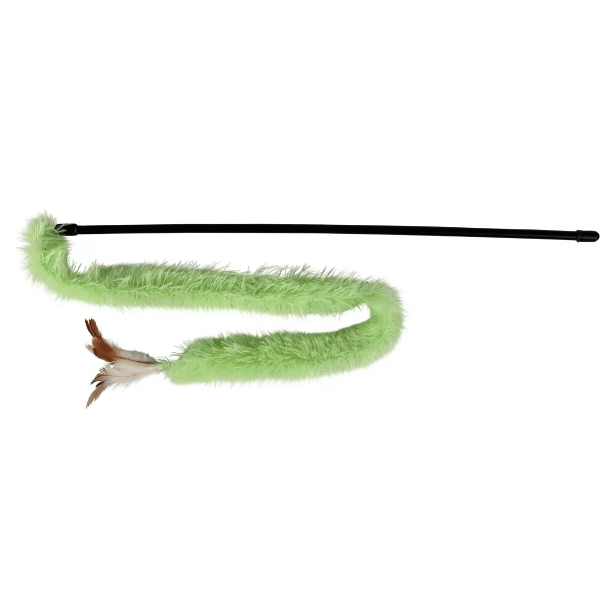 Trixie, undiță, jucărie, pisici, pluș, multicolor, 48cm - poza 1