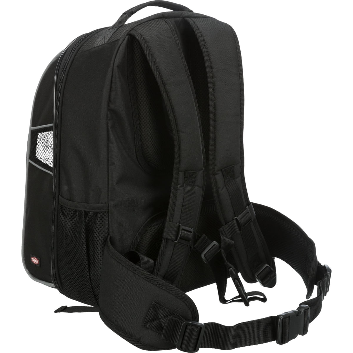 TRIXIE Wiliam, rucsac transport câini, XS-L(max. 30kg), poliester, deschidere frontală, cu buzunare, negru, 33 x 43 x 23 cm - poza 5