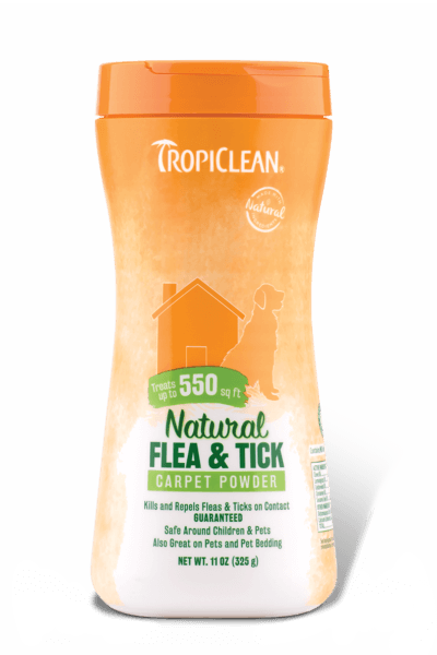 Tropiclean Flea and Tick Carpet and Pet Powder, 325 g - poza 2