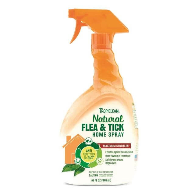 Tropiclean Flea and Tick Spray for Home, 946 ml - poza 2