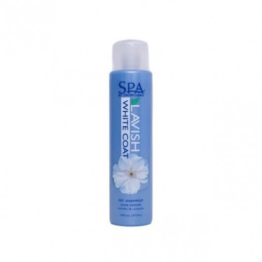 TROPICLEAN Lavish White Coat, șampon câini, blană albă, Floral, flacon, 473ml - poza 2