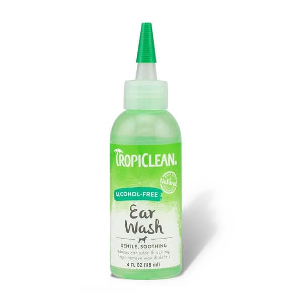 TROPICLEAN, soluție igiena urechilor câini, calmantă, flacon cu aplicator, 118ml - poza 1