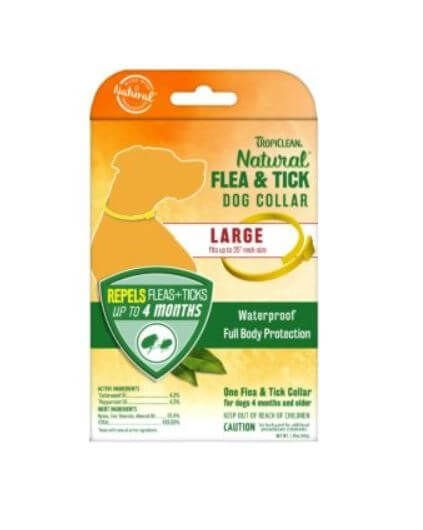 Tropiclean Zgarda Antiparazitara Flea & Tick, 63 cm - poza 1