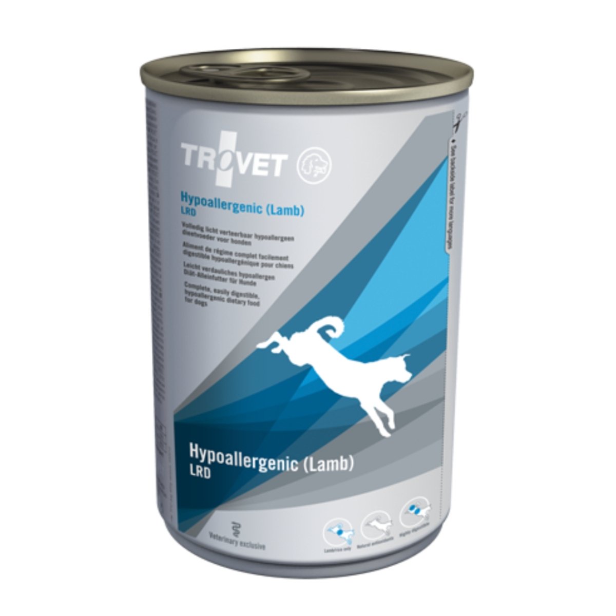 TROVET Dog Hypoallergenic LRD, Miel, dietă veterinară câini, conservă hrană umedă, afecțiuni digestive și dermatologice, (pate), 400g - poza 1