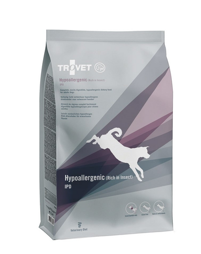 TROVET Hypoallergenic Insect IPD hrană câini insecte 10 kg