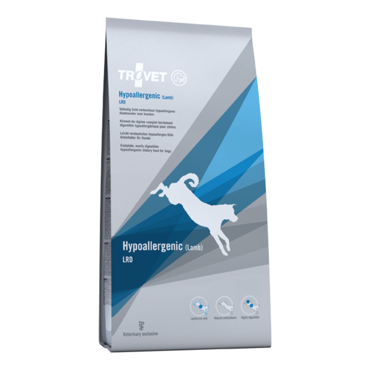 TROVET Hypoallergenic LRD, XS-XL, Miel, dietă veterinară, hrană uscată câini, alergii, 3kg - poza 1