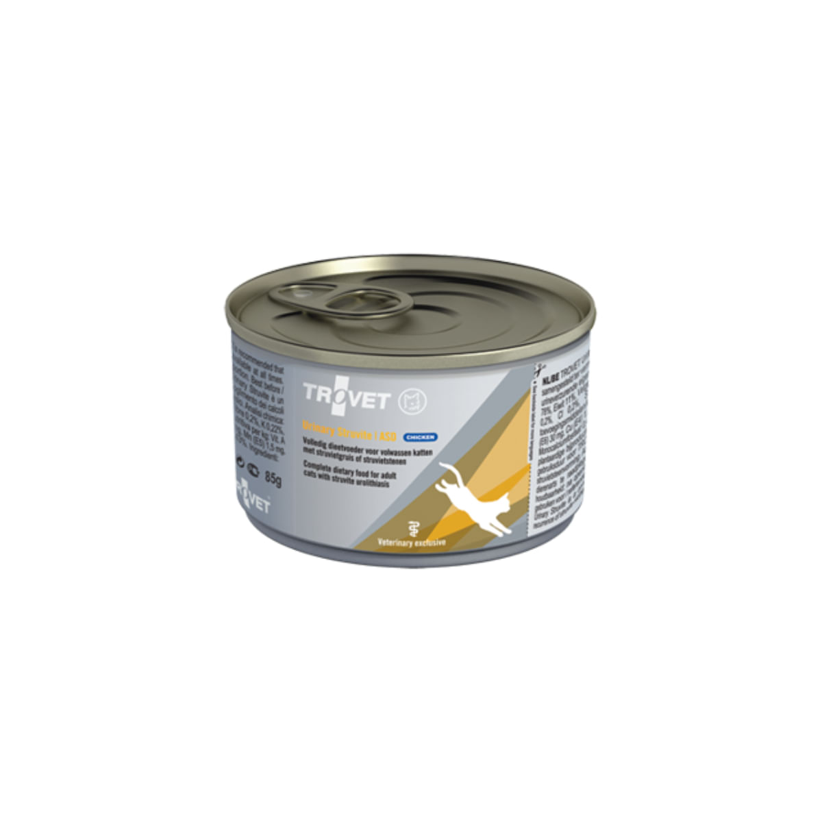 TROVET Urinary Struvite ASD, Pui, dietă veterinară, conservă hrană umedă pisici, sistem urinar, (pate), 100g - poza 2