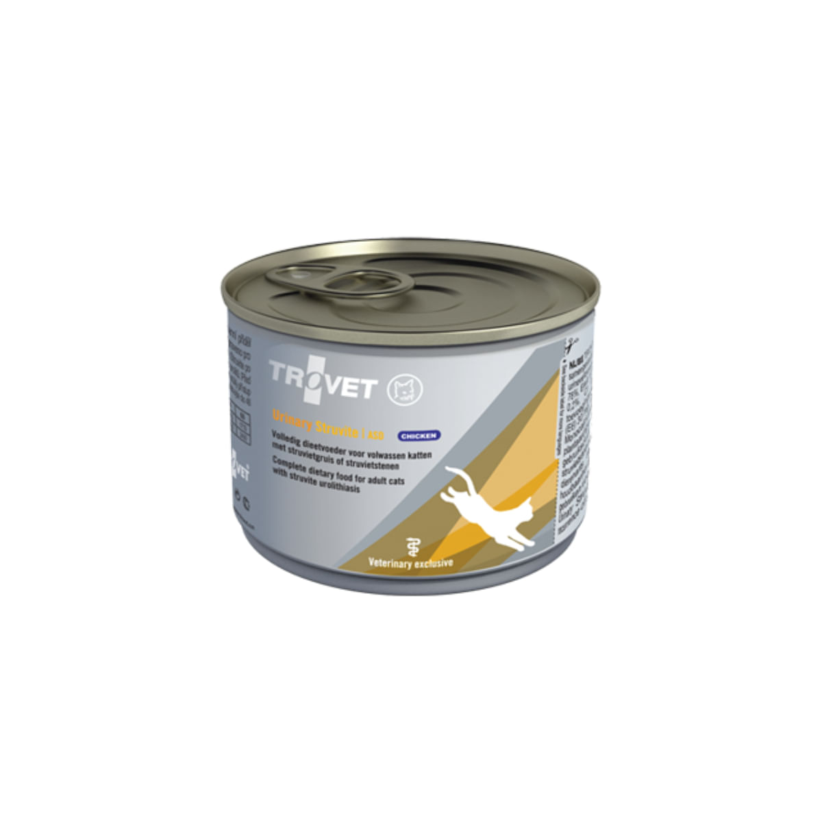 TROVET Urinary Struvite ASD, Pui, dietă veterinară, conservă hrană umedă pisici, sistem urinar, (pate), 200g - poza 2