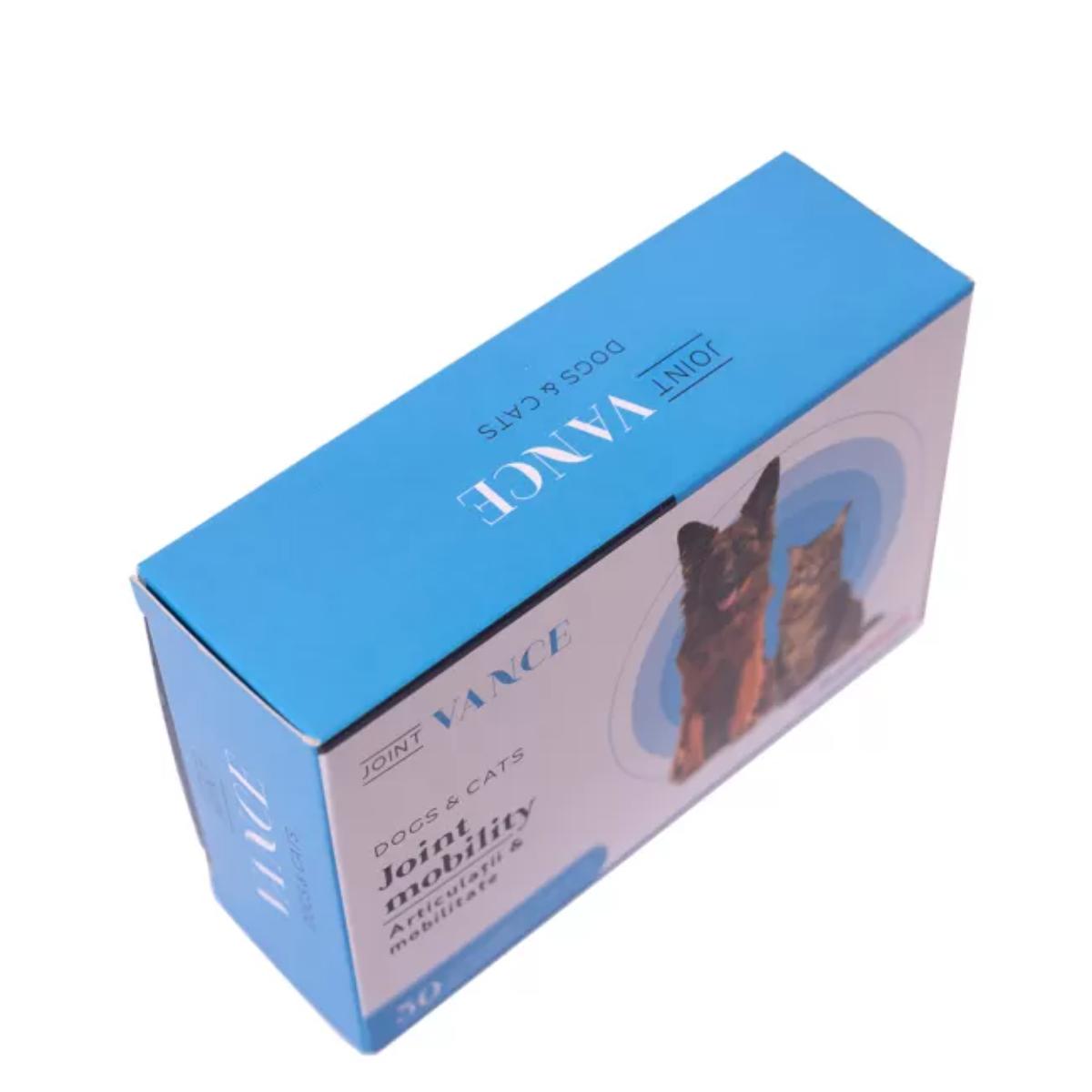 VANCE Joint Mobility articulații & mobilitate, supliment sistem articular câini și pisici, comprimate masticabile VANCE Joint Mobility articulații & mobilitate, XS-XL, supliment sistem articular câini și pisici, cutie, 30 comprimate mastica - poza 4