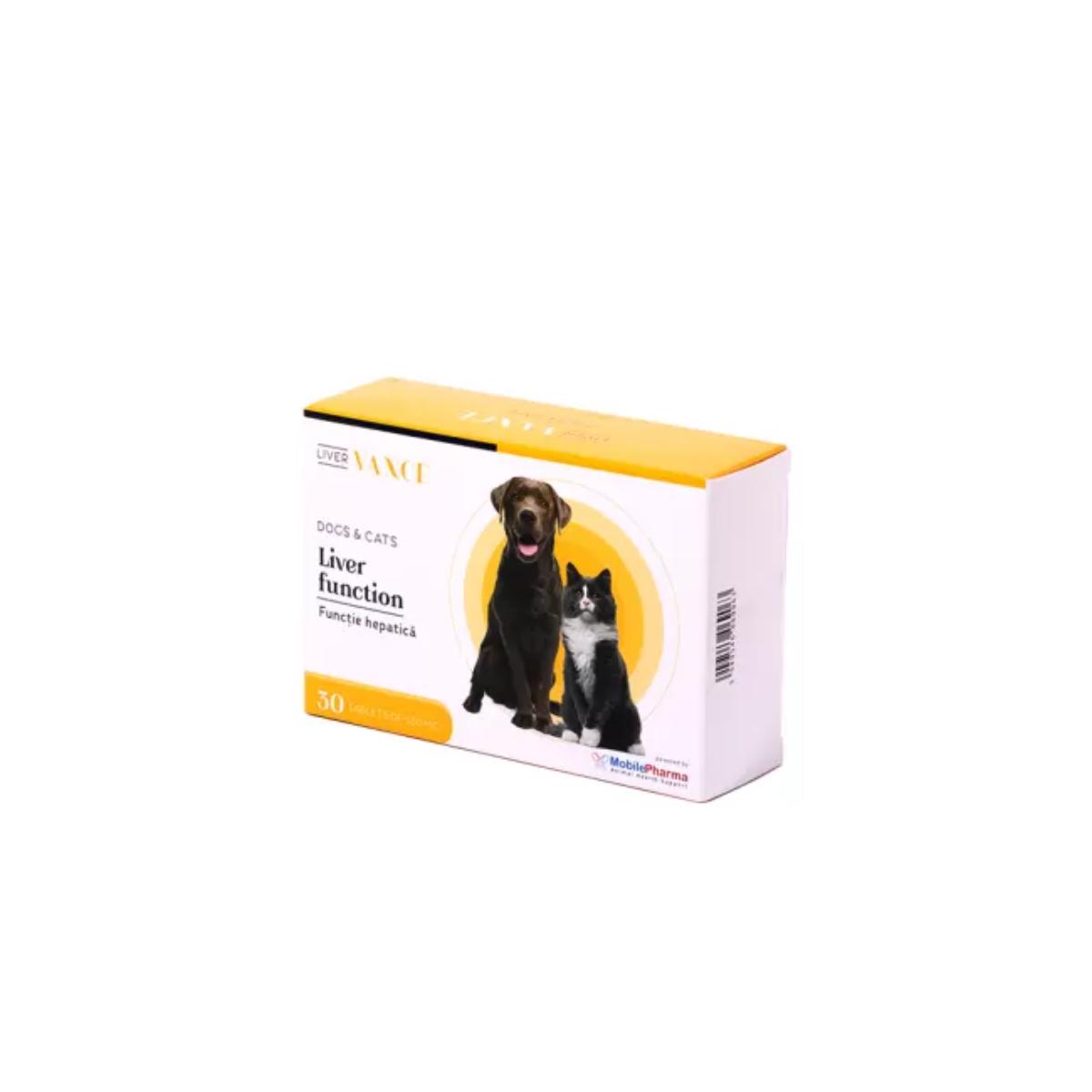 VANCE Liver Function funcție hepatică , supliment sistem hepatic câini și pisici, comprimate VANCE Liver Function funcție hepatică , XS-XL, supliment sistem hepatic câini și pisici, cutie, 30 comprimate - poza 3