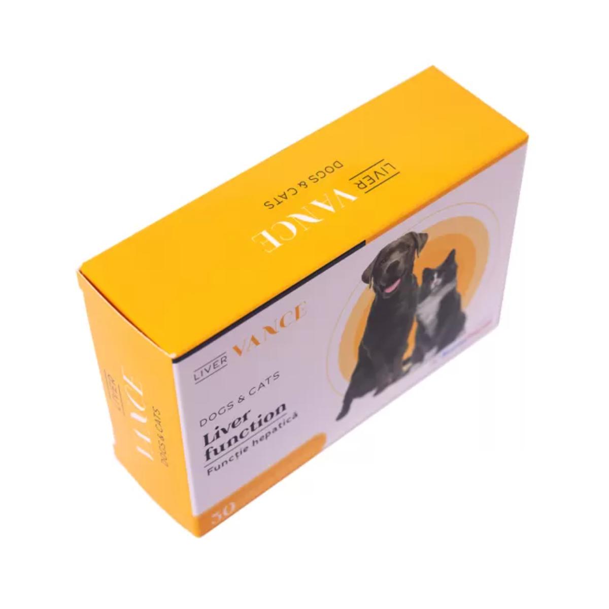 VANCE Liver Function funcție hepatică , supliment sistem hepatic câini și pisici, comprimate VANCE Liver Function funcție hepatică , XS-XL, supliment sistem hepatic câini și pisici, cutie, 30 comprimate - poza 4