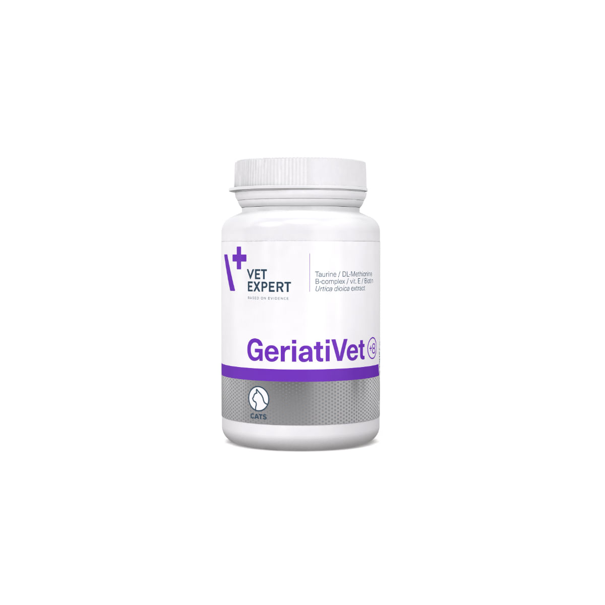 VET EXPERT GeriatiVet +8, multivitamine pisici senior, capsule VET EXPERT GeriatiVet +8, multivitamine pisici senior, flacon, 60 capsule - poza 1