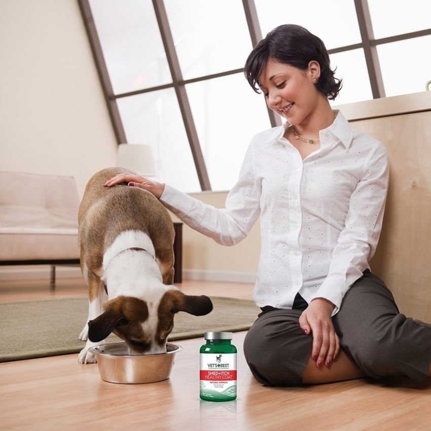 Vet's Best Supliment Nutritiv pentru Caini, Blanita Sanatoasa, 60 tablete - poza 5