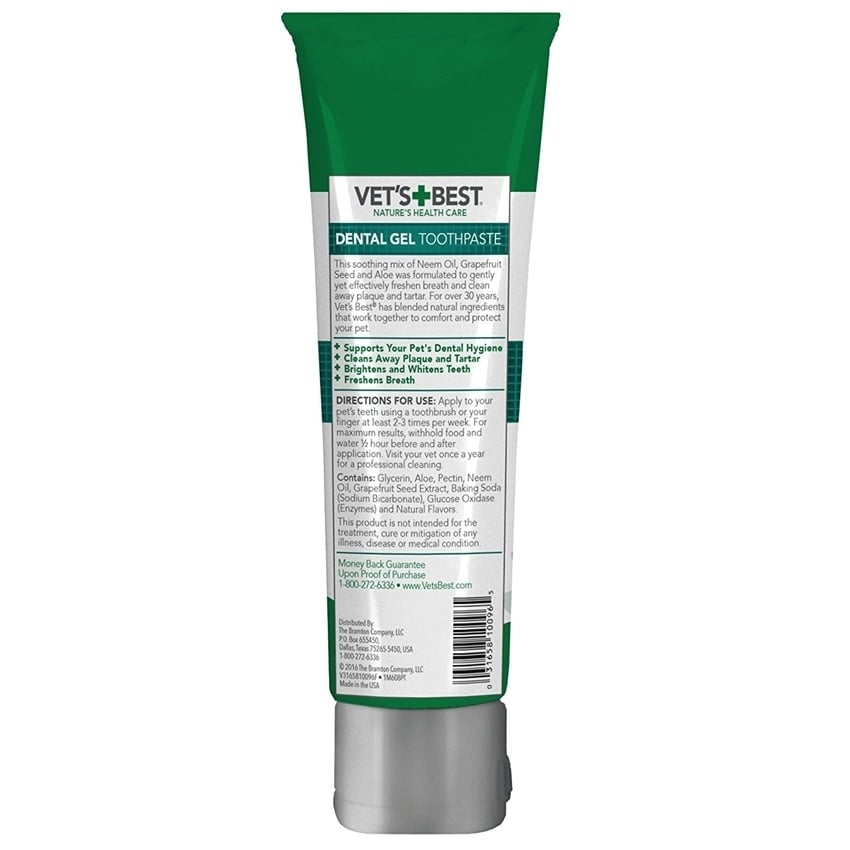 Vet's Best Supliment Nutritiv pentru Caini, Gel Dental Care, 100 g - poza 5