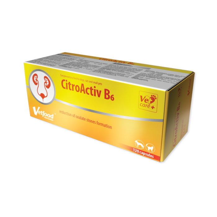 VetFood CitroActiv B6, 120 capsule