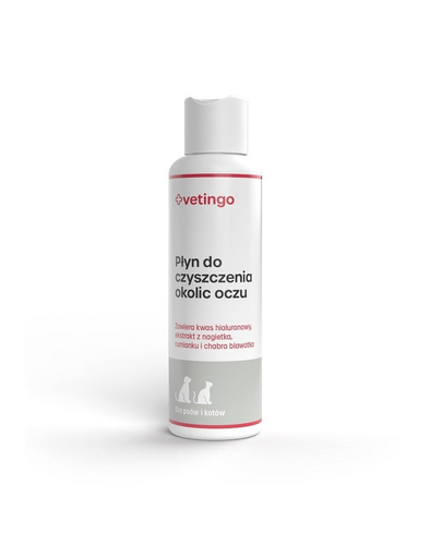 VETINGO Solutie curatare ochi caini si pisici 100 ml
