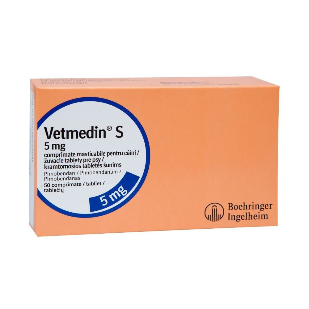 Vetmedin, comprimate masticabile caini - poza 2