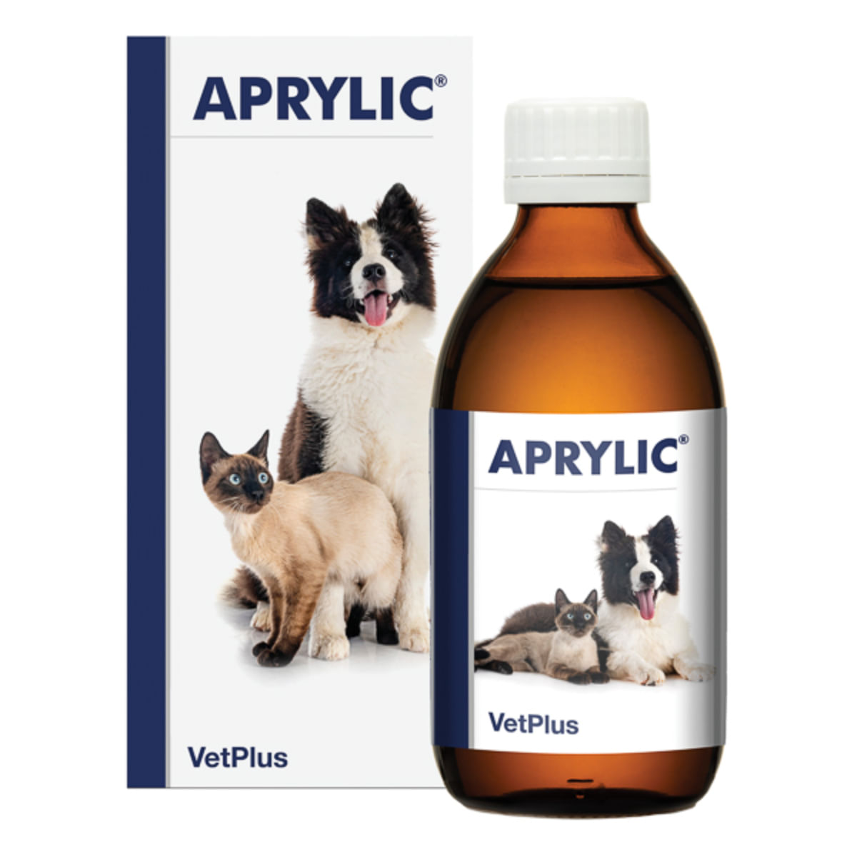VETPLUS Aprylic, supliment sistem nervos & calmante câini, suspensie orală VETPLUS Aprylic, XS-XL, supliment sistem nervos & calmante câini și pisici, flacon, 500ml suspensie orală - poza 2