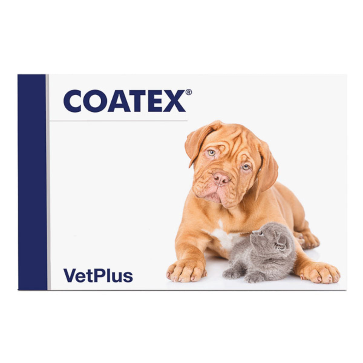 VETPLUS Coatex, supliment piele & blană câini, capsule VETPLUS Coatex, XS-XL, supliment piele & blană câini și pisici, cutie, 60 capsule - poza 1