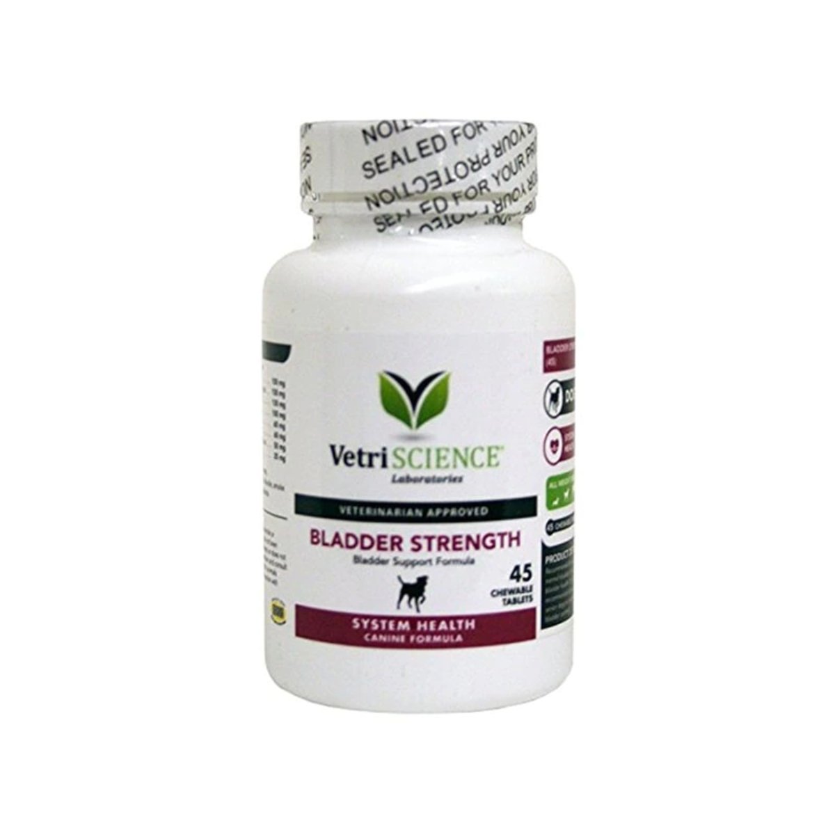 VETRI SCIENCE Bladder Strength, suplimente urinare câini, 45tbl masticabile - poza 1