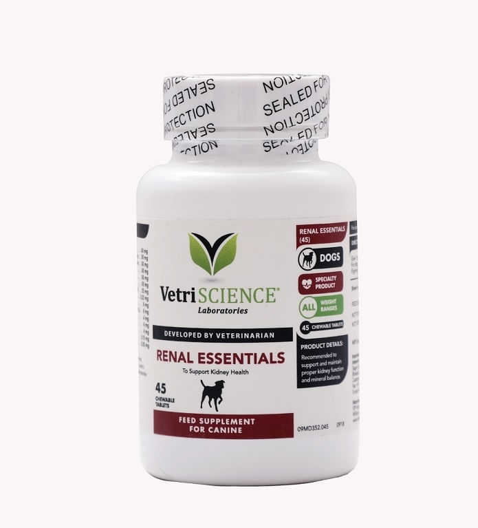 VETRI SCIENCE Renal Essentials Dog, suplimente renale câini, 45tbl - poza 2