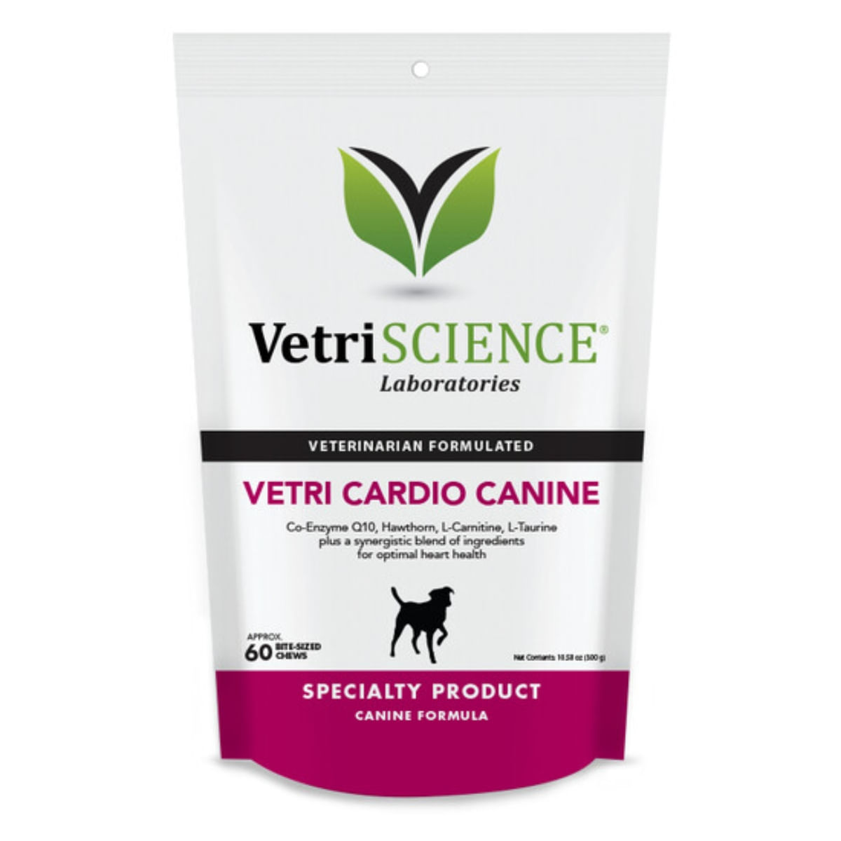 VETRI SCIENCE Vetri Cardio, Bite-sized Chews, suplimente cardio-vasculare câini, 60cpr masticabile - poza 1