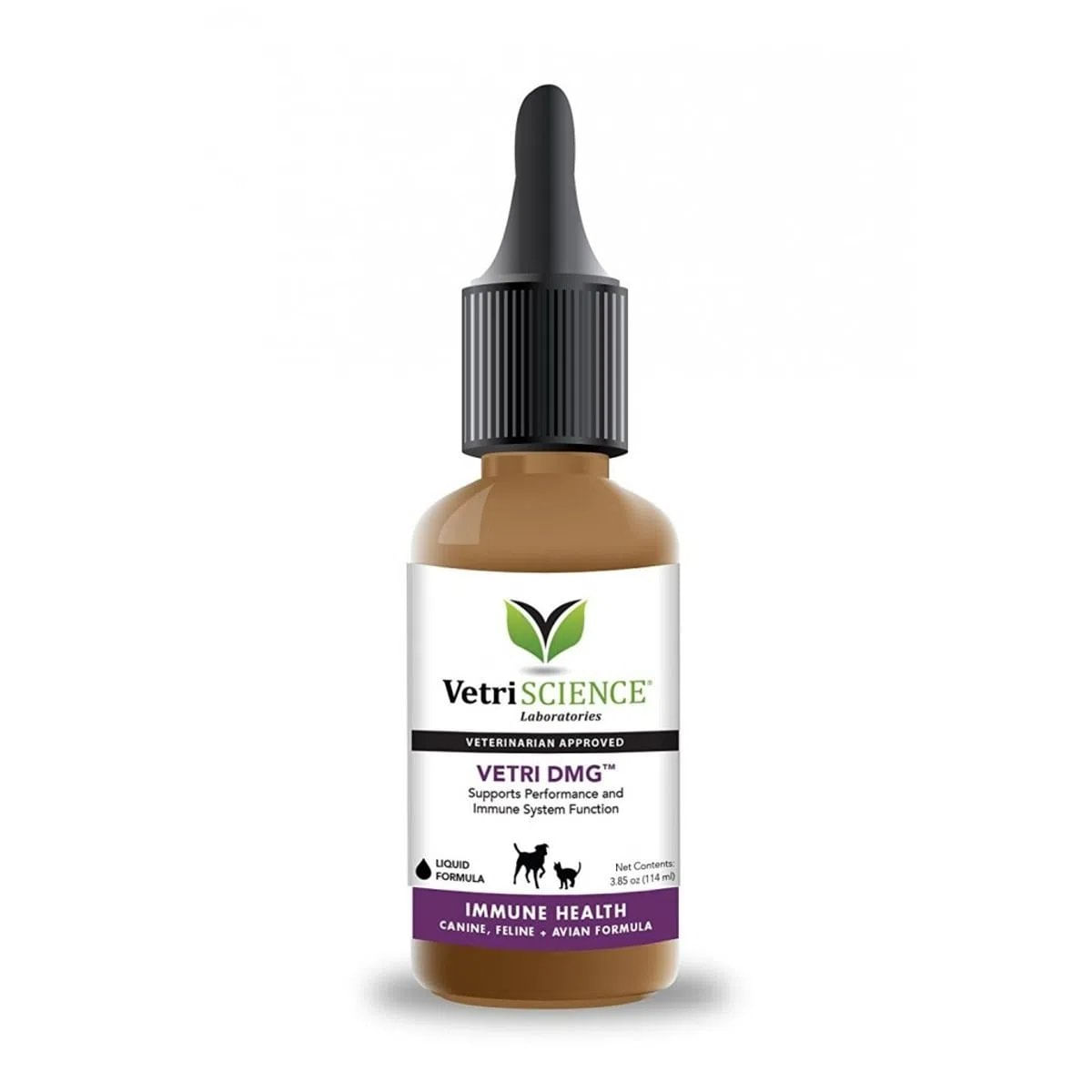 VETRISCIENCE Vetri DMG, supliment sistem imunitar câini, suspensie orală VETRISCIENCE Vetri DMG, XS-XL, supliment sistem imunitar câini, flacon, 114ml suspensie orală - poza 2