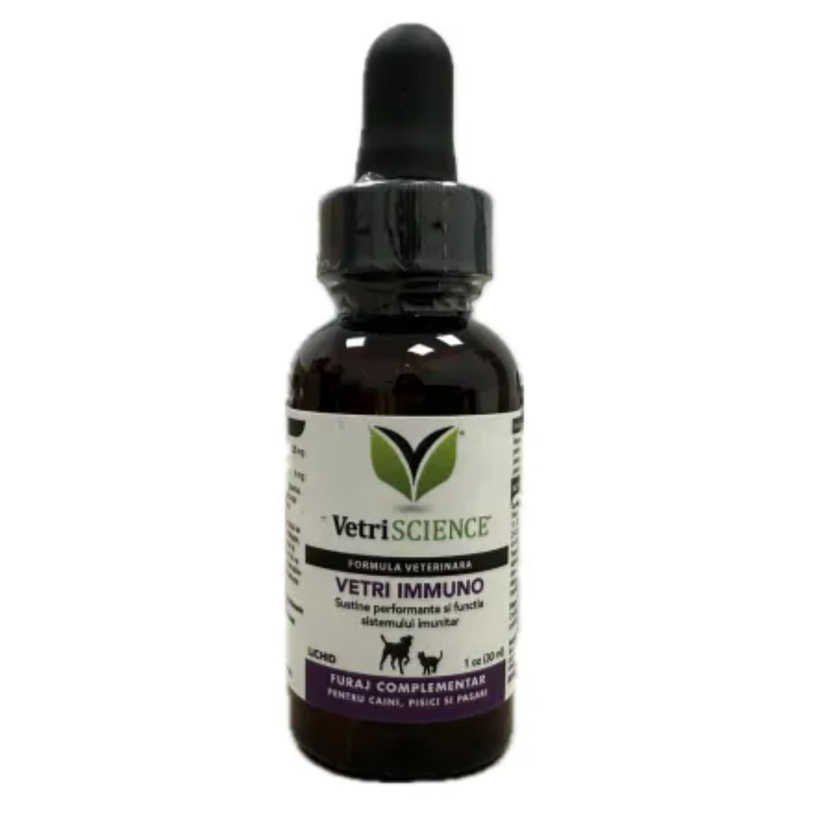 VETRISCIENCE Vetri DMG, supliment sistem imunitar câini, suspensie orală VETRISCIENCE Vetri DMG, XS-XL, supliment sistem imunitar câini, flacon, 30ml suspensie orală - poza 1