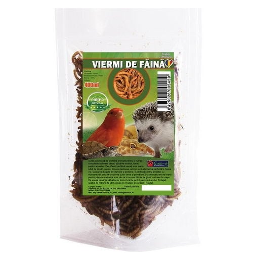 Viermi de Faina Uscati, 400 ml - poza 2