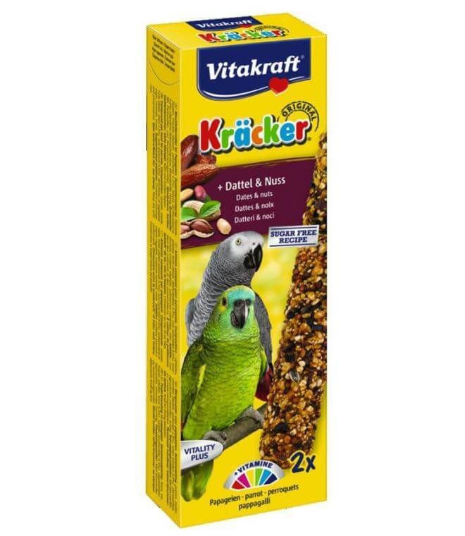 VITAKRAFT BATON PAPAGAL CU NUCI, 180G - poza 2