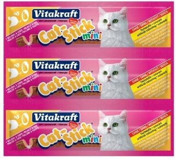 Vitakraft Baton Pisica Mini Pasare Si Ficat - poza 1
