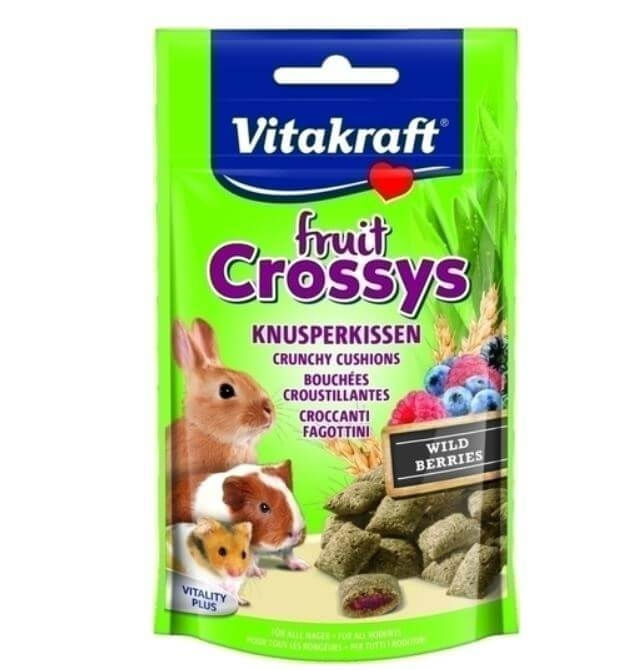 Vitakraft Crossys Snack Rozatoare Wildberry, 50 g - poza 2