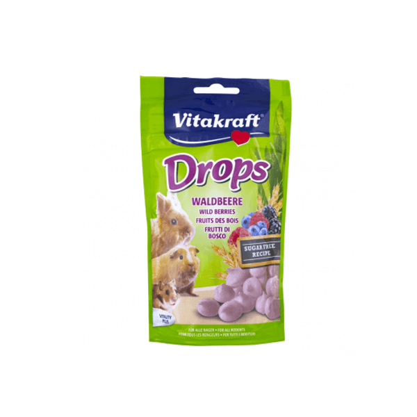 Vitakraft Drops Rozatoare Fructe De Padure, 75 g - poza 1